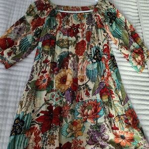 French Connection Size L print Dress